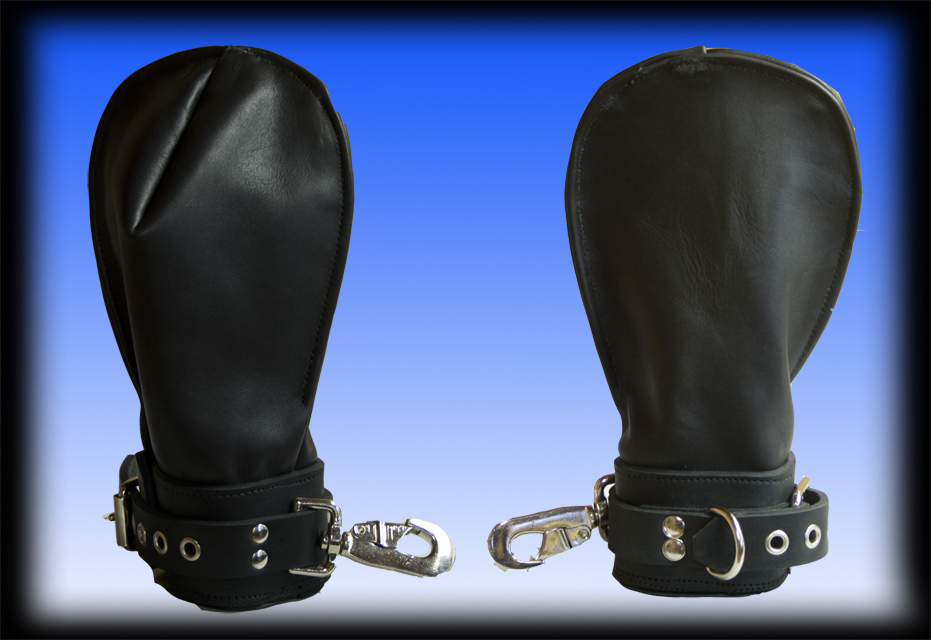 leather fist mitts